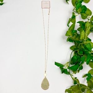NWT Beaded Teardrop Necklace